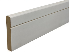 White primed MDF architrave 18mm x 68mm