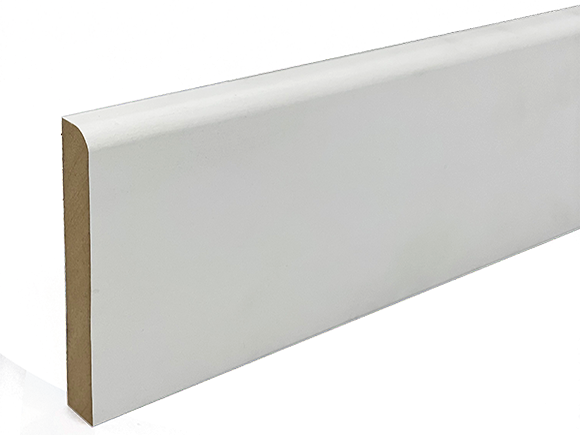 White primed MDF architrave 18mm x 68mm White primed MDF architrave 18mm x 68mm
