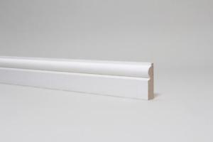 White primed MDF architrave 18mm x 68mm