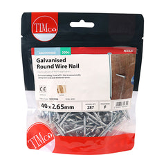 Round Wire Nails - Galvanised