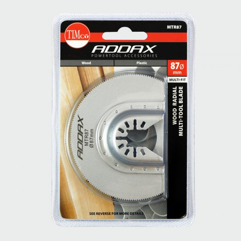 Multi-Tool Blade - Radial - Fine  87mm