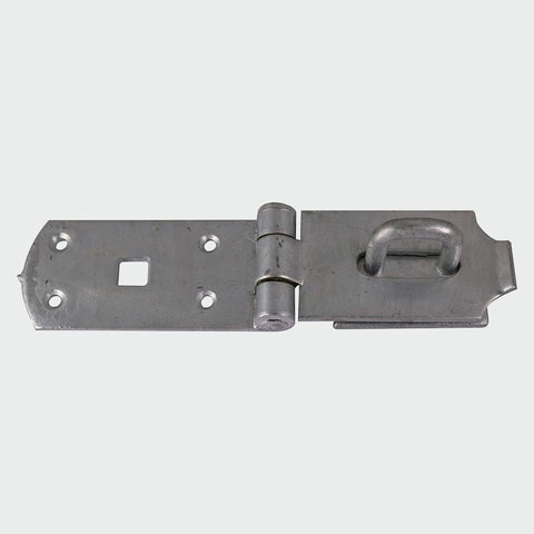 Heavy Secure Bolt On Hasp and Staple 200mm (8") Galvanised